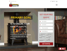 Tablet Screenshot of neighborhoodchimneys.com
